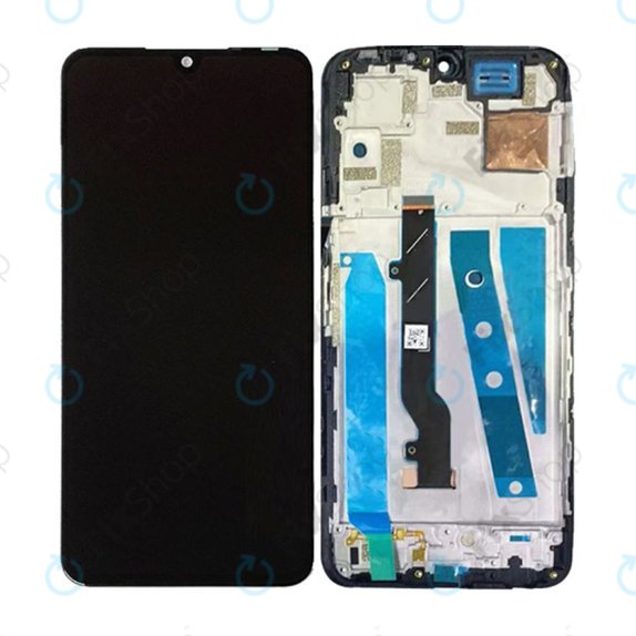 Infinix Note 12 - LCD Kijelző + Érintőüveg + Keret (Force Black) OLED