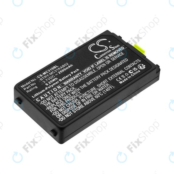 Akkumulátor Symbol, Zebra MC3100, MC3190, 2500mAh, Li-Pol, 3.7V, BTRY-MC31KAB02, HQ