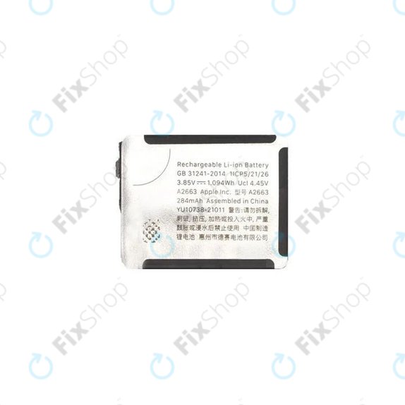 Apple Watch 7 41mm - Akkumulátor A2663 284mAh Refurbished