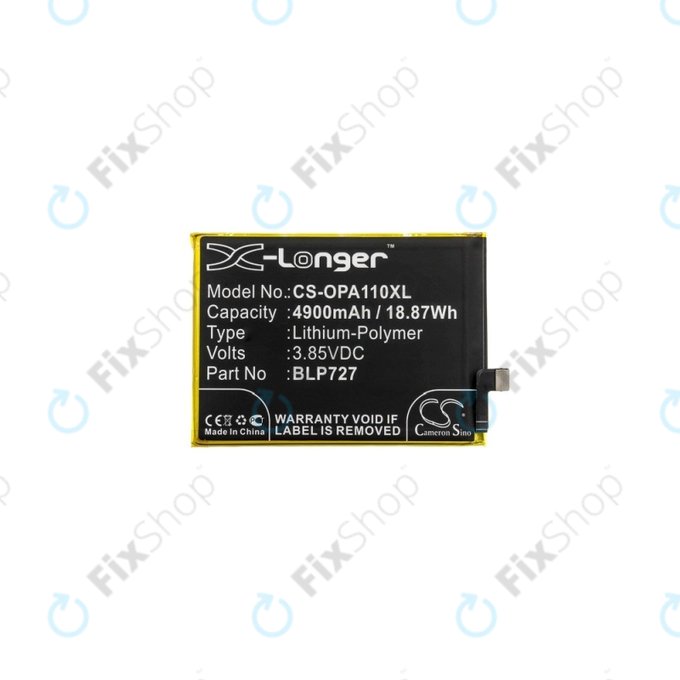 Oppo A11x - Akkumulátor BLP727 4900mAh HQ
