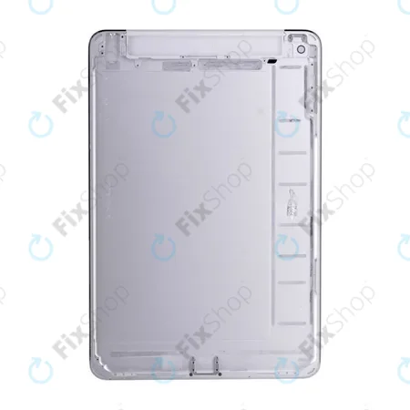Apple iPad Mini 4 - Akkumulátor Fedőlap 4G Változat (Silver)