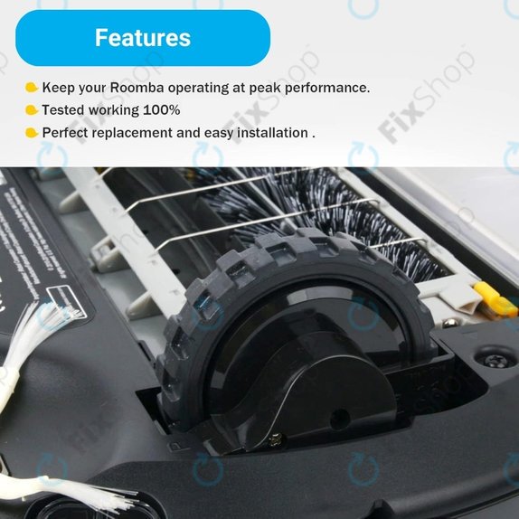 iRobot Roomba 500, 600, 700, 800, 900-series - Kerék Motorral (Bal)