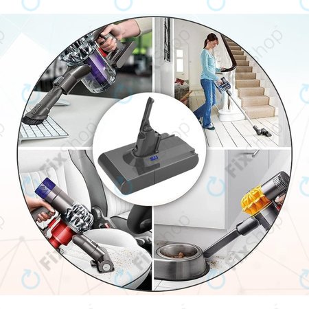 Dyson V8 - Akkumulátor 215681, PM8-US-HFB1497A Li-Ion 21.6V 3000mAh