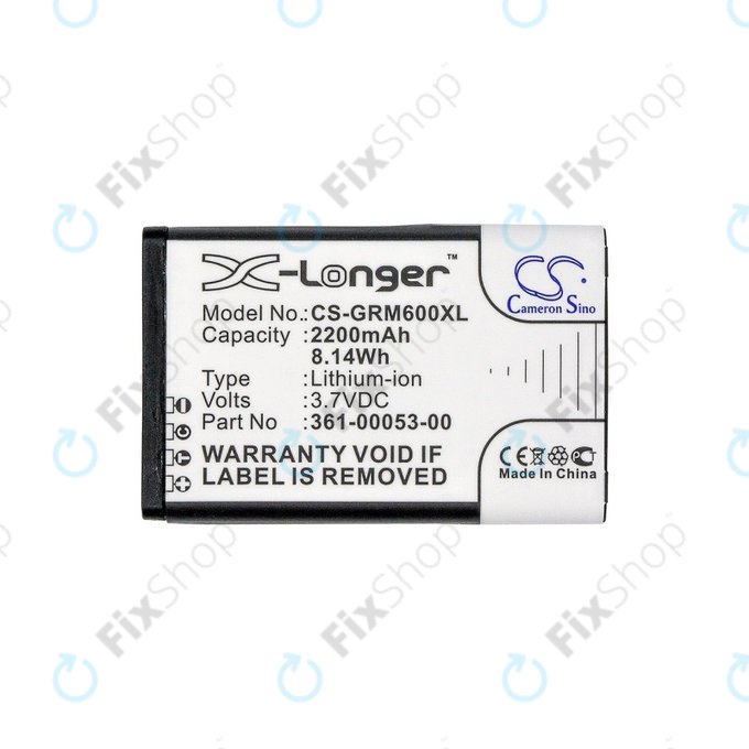 Garmin Montana 600, 600T, 600t Camo, 650, 650T, 680, 680T, Monterra - Akkumulátor 010-11599-00, 010-11654-03, 361-00053-00, 361-00053-04 2200mAh HQ