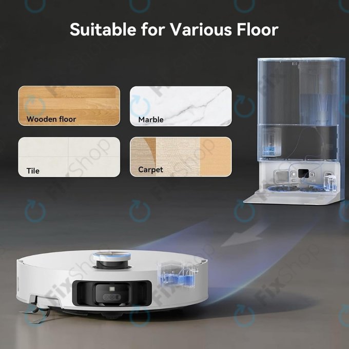 Oldalkefe, 2 db Xiaomi Dreame X50 Ultra, X40 Ultra, L40 Ultra, L40s Pro Ultra, Mova V50 Ultra, P60