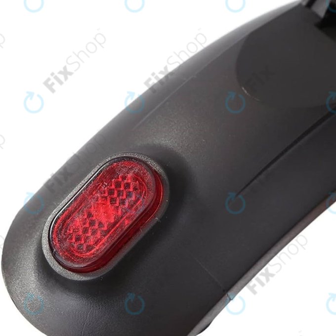 Kugoo S1, S1 Pro, S2, S3 - Hátsó Sárvédő Lámpával és Kábellel (Black)