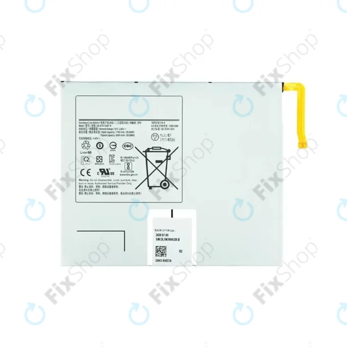 Samsung Galaxy Tab S8 X700B, X706N - Akkumulátor EB-BT875ABY 8000mAh