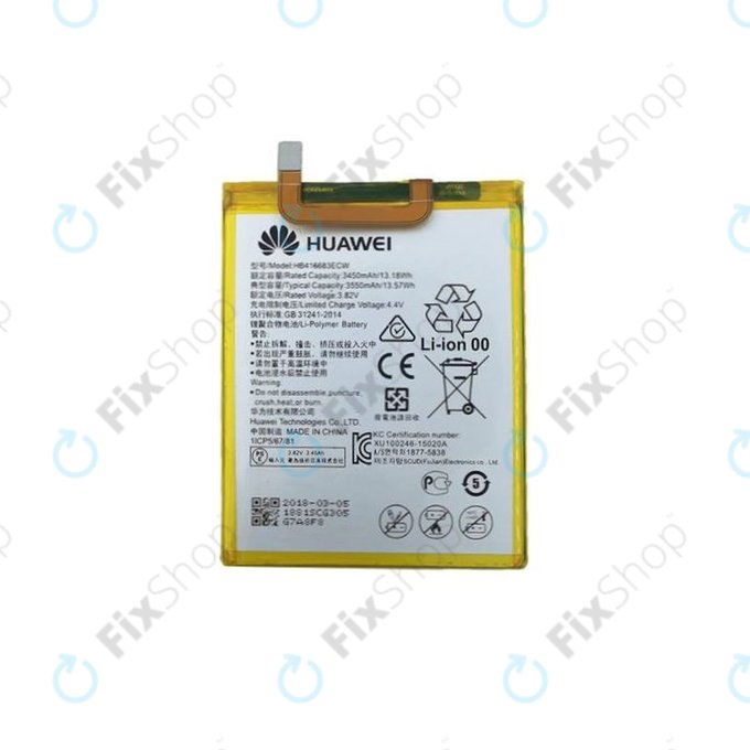 Huawei Nexus 6P - Akkumulátor HB416683ECW 3550mAh - 24021881 Genuine Service Pack