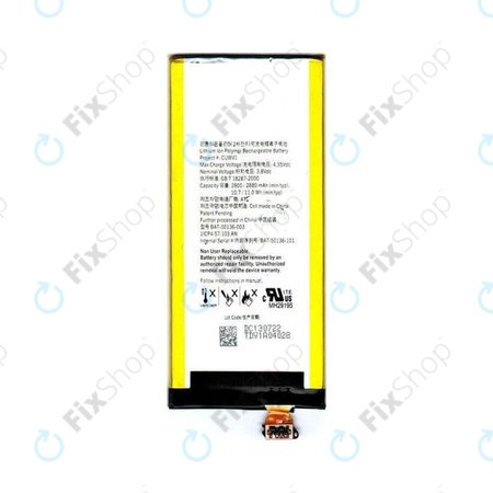 Blackberry Z30, Leap - Akkumulátor BAT-50136-101 2880mAh
