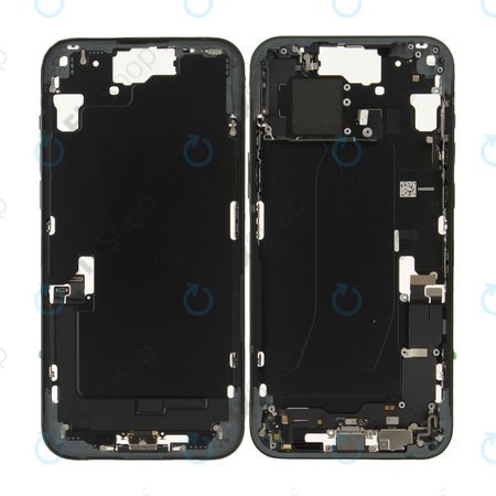 Középső keret akkumulátorral | iPhone 15 Plus | Black | ZD076-00674 | Genuine Apple