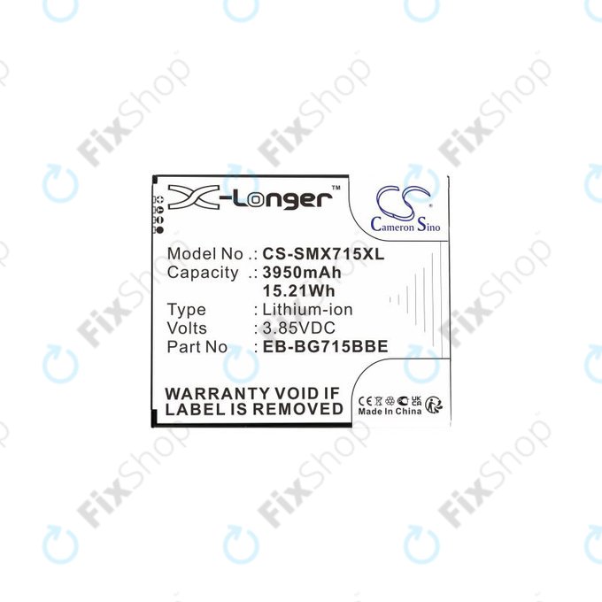 Samsung Galaxy Xcover Pro G715F - Akkumulátor EB-BG715BB 3950mAh HQ