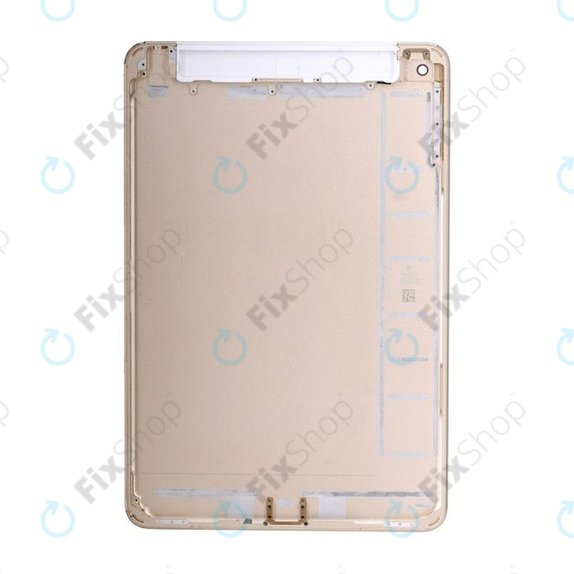 Apple iPad Mini 4 - Akkumulátor Fedőlap 4G Változat (Gold)