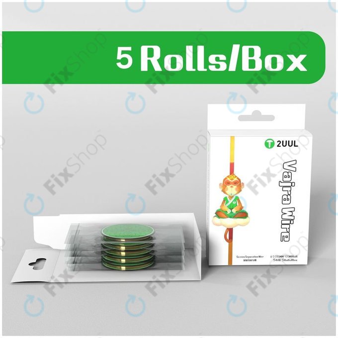 2UUL - Vajra Wire - Ultra Vékony Huzal (0.035mm x 100m) - 5db