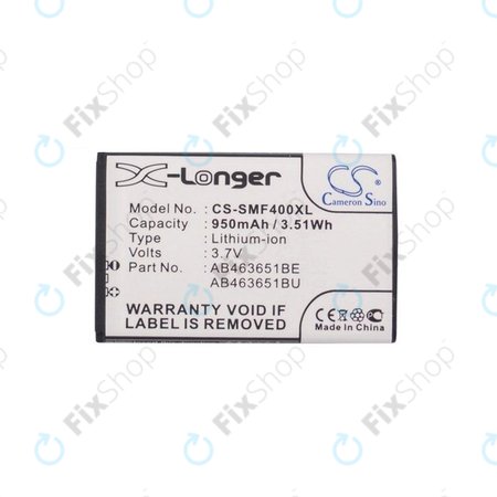 Samsung Chat 322 - Akkumulátor AB463651BC 950mAh HQ