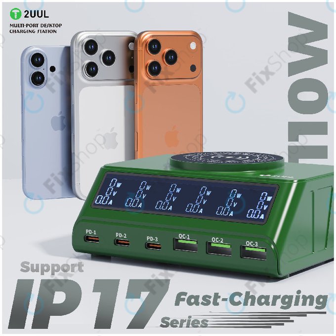 Többportos asztali töltő, 2UUL PC11