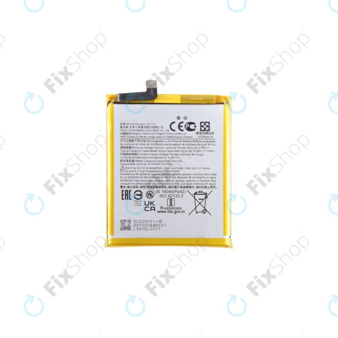 Nokia X20 TA-1341 TA-1344 - Akkumulátor CN110 4470mAh