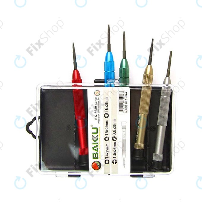 Baku BK-5530 - Csavarhúzó Készlet Laptopokhoz (5db)