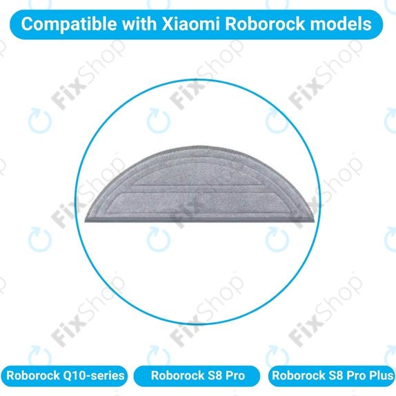 Felmosórongy, 2 db Xiaomi Roborock Q10-series, S8 Pro, S8 Pro Plus