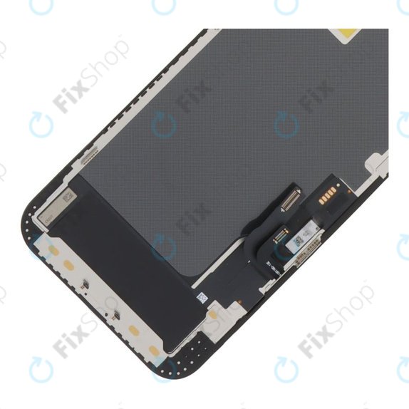Kijelző Soft OLED iPhone 12, 12 Pro, Érintőüveg kerettel, DIAGNOSTIC