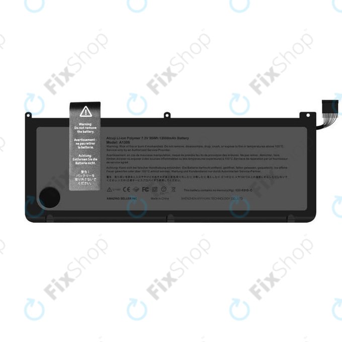 Apple MacBook Pro 17" A1297 (Early 2009 - Mid 2010) - Akkumulátor A1309 12840mAh
