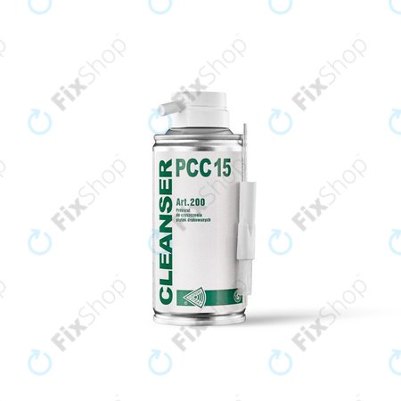 Professzionális PCB tisztító PCC15, 150 ml, spray kefével