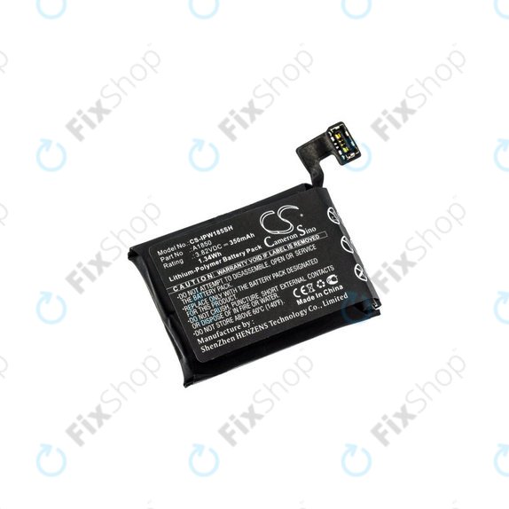 Akkumulátor Apple Watch 3 42 mm, 350mAh, GPS + Cellular Version, Li-Pol, 3.82 V, A1850, HQ