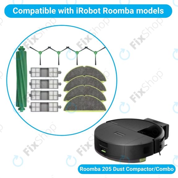 iRobot Roomba 205 Dust Compactor, DustCompactor Combo - Komplett kiegészítő készlet