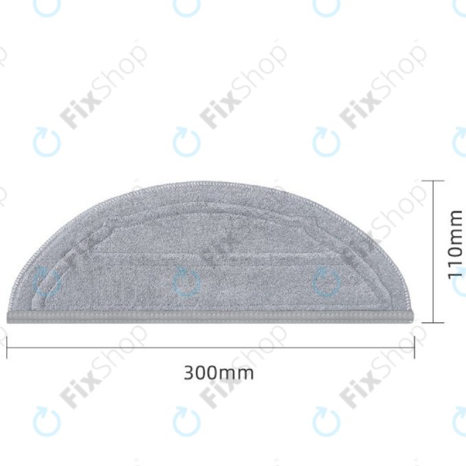 Felmosórongy, 2 db, Mosható Roborock Q10 VF, VF+, V, V+, S5, S5+ készülékhez