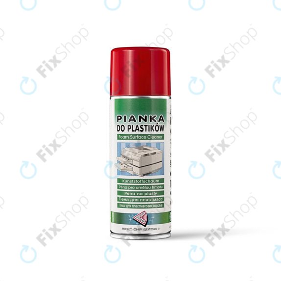 Műanyag tisztító hab, 400 ml, spray