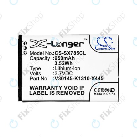 Akkumulátor Siemens Gigaset, Openstage, SL, 950mAh, Li-Ion, 3.7V, V30145-K1310-X445, HQ