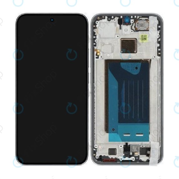 Kijelző Xiaomi 15T, Gray, Érintőüveg kerettel, 5600020O12A00, Genuine Service Pack