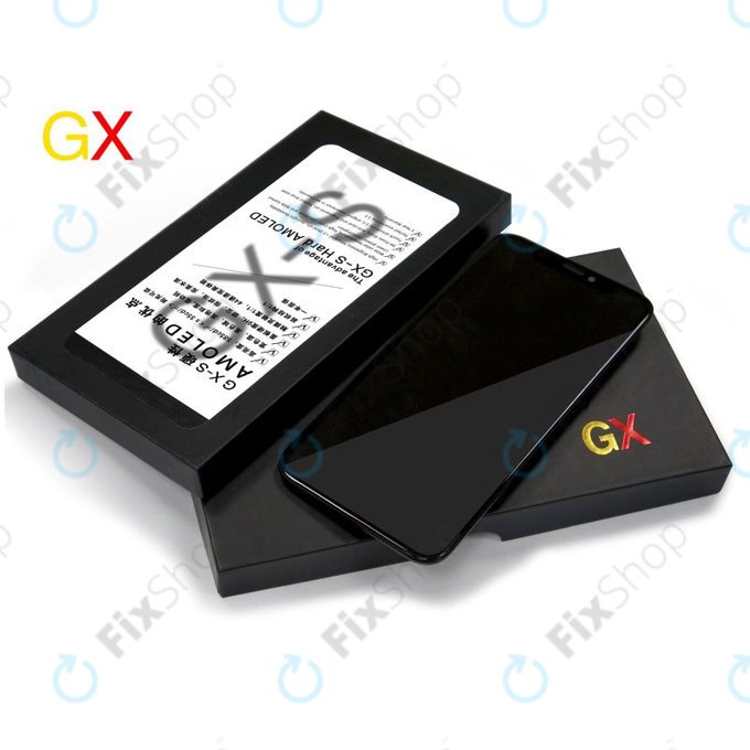 Apple iPhone X - LCD Kijelző + Érintőüveg + Keret Hard OLED FixPremium