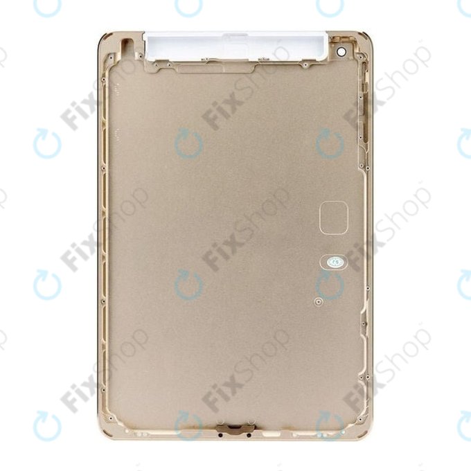 Apple iPad Mini 3 - hátsó Housing 4G Változat (Gold)