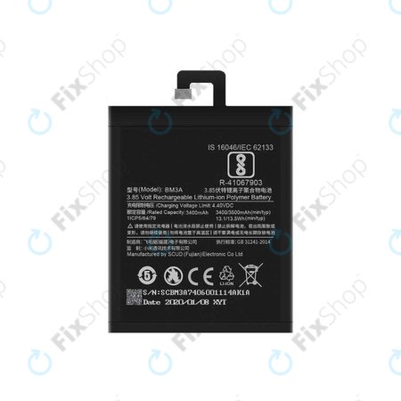 Xiaomi Mi Note 3 - Akkumulátor BM3A 3500mAh