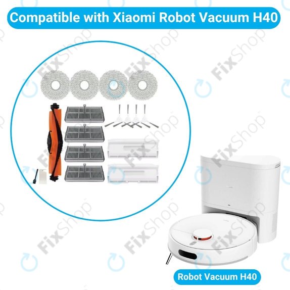 Xiaomi Robot Vacuum H40 - Komplett kiegészítő készlet