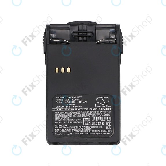 Akkumulátor ADI AT-46, Baojie BJUV22, Huntec HT-3688, 1200mAh, Li-Ion, 7.4V, LB-38L, HQ