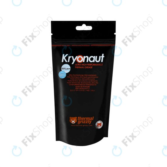 Hővezető paszta 1,5ml/5,55g, Thermal Grizzly Kryonaut