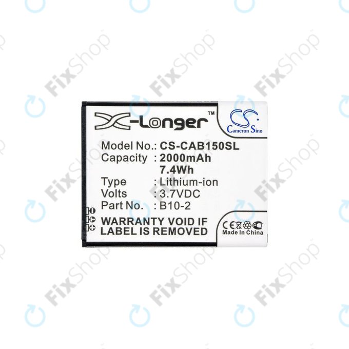 Caterpillar CAT B15 - Akkumulátor B10-2 2000mAh HQ