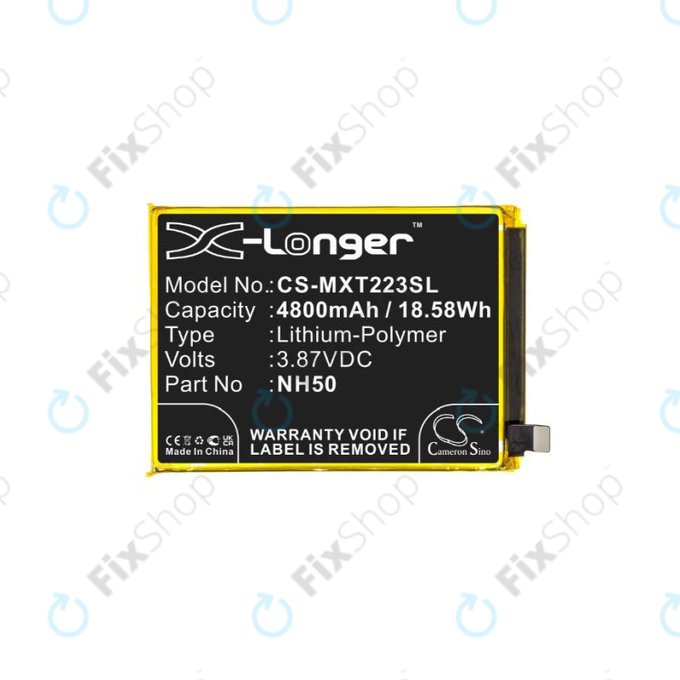 Motorola Moto E32, E32s, G22 - Akkumulátor NH50 4800mAh HQ