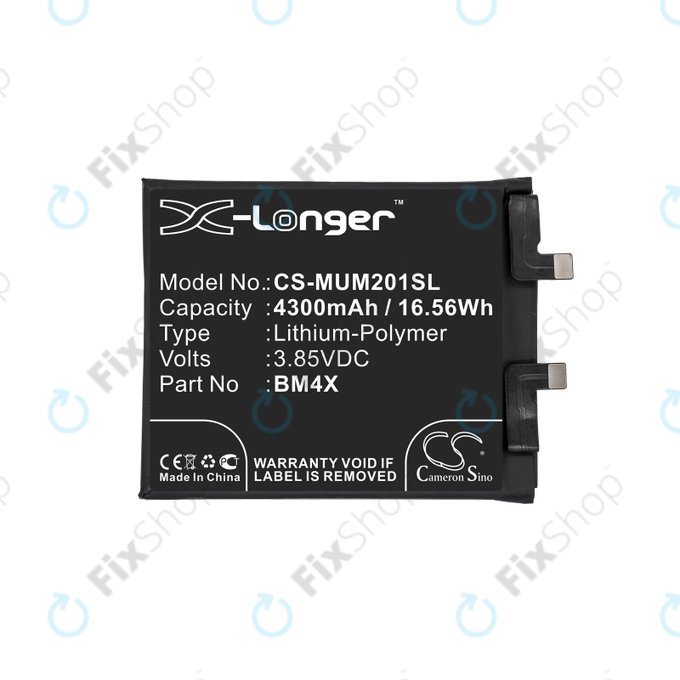 Xiaomi Mi 11 - Akkumulátor BM4X 4300mAh HQ