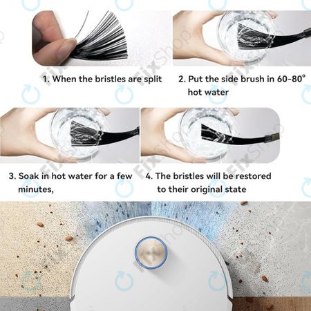 Xiaomi Dreame X50 Ultra, X40 Ultra, L40 Ultra, L40s Pro Ultra, Mova V50 Ultra, P60 - Oldalkefe