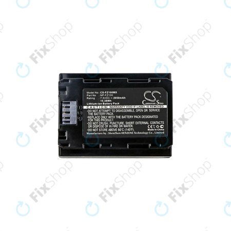 Sony Alpha A7, Alpha A9, ILCE-series - Akkumulátor NP-FZ100 Li-Ion 2050mAh HQ