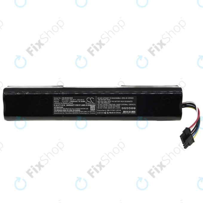 Neato Botvac D3, D4, D5, D6, D7-series - Akkumulátor 945-0225, 205-0011, 205-0013 Li-Ion 14.4V 6800mAh HQ
