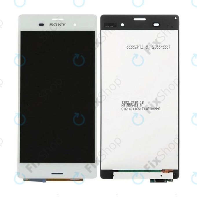 Sony Xperia Z3 D6603 - LCD Kijelző + Érintőüveg (White) TFT