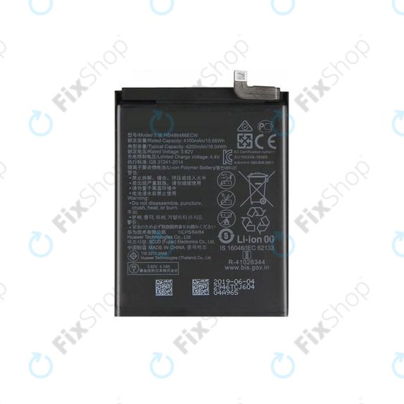 Huawei Mate 20 Pro, P30 Pro - Akkumulátor HB486486ECW 4200mAh