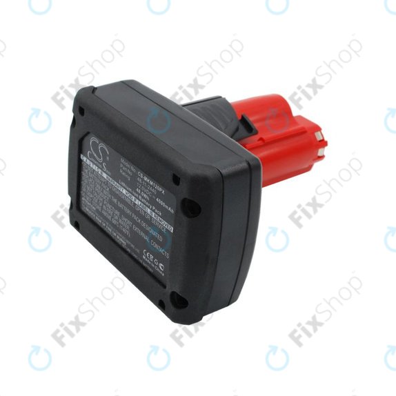 Akkumulátor Milwaukee M12 B4 Redlithium, 4000mAh, Li-Ion, 12V, 48-11-2440, HQ