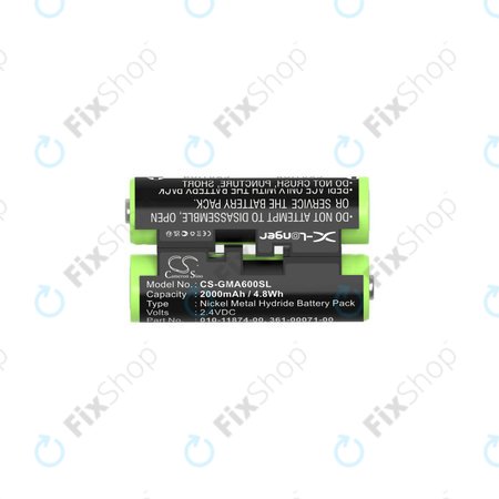 Akkumulátor Garmin Oregon 600, 650, Astro 320, 430 Striker 4, 2000mAh, Ni-MH, 2.4V, 010-11874-00, HQ