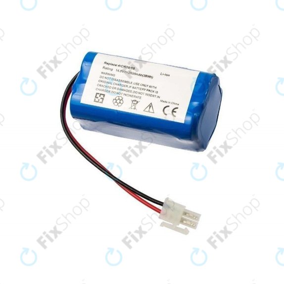 Ecovacs Deebot CEN-series, CR-series, N79-series, X500-series - Akkumulátor 4ICR19/65 Li-Ion 14.8V 2600mAh