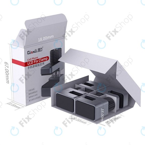 QianLi iClamp - Állítható Alumínium Rögzítő (11mm) - 4db