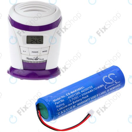 Akkumulátor MARES ICON HD, ICON Genius, Genius Air, 3350mAh, Li-Ion, 3.7V, 44201389, HQ